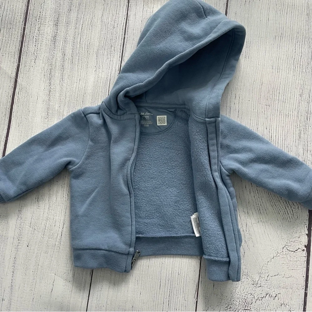 Ralph Lauren Blue Kids Hoodie and Jogger Set Sze 6 months